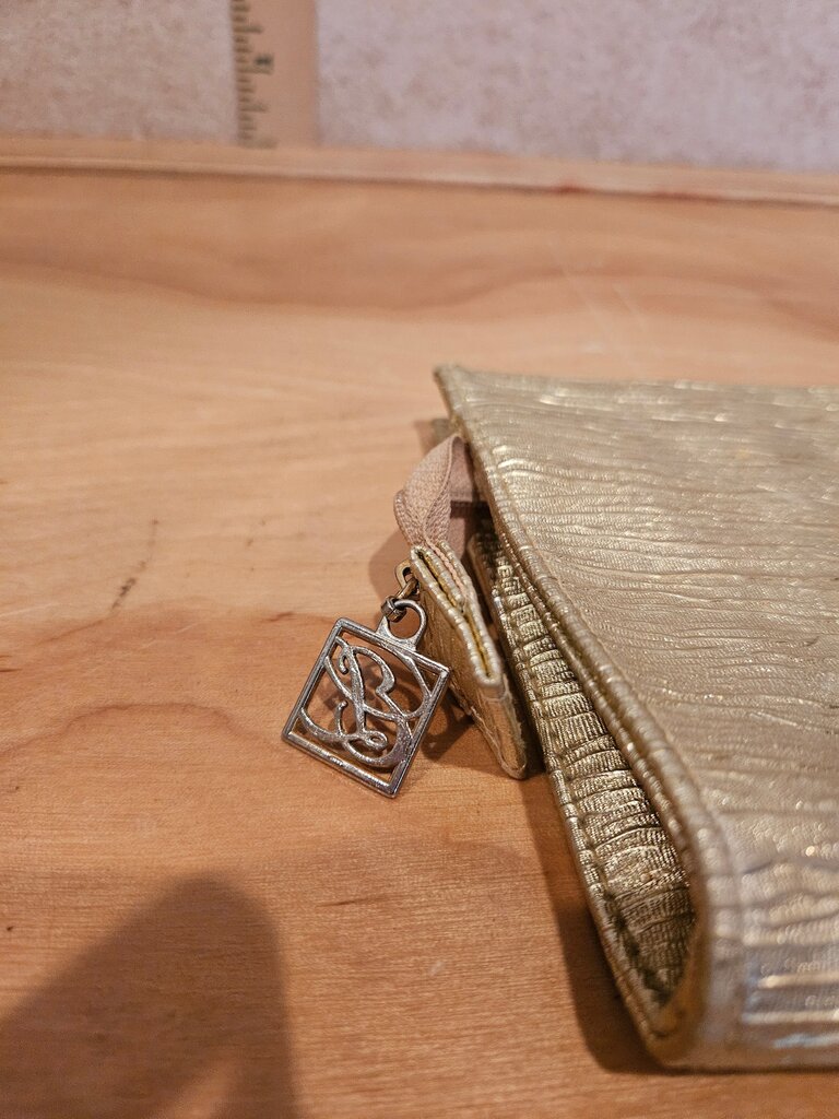 Gold Metallic Pouch