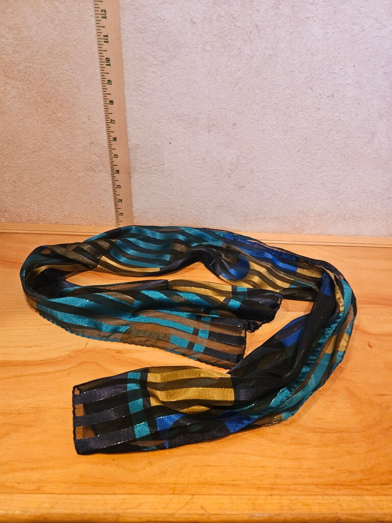 Striped Multicolor Scarf