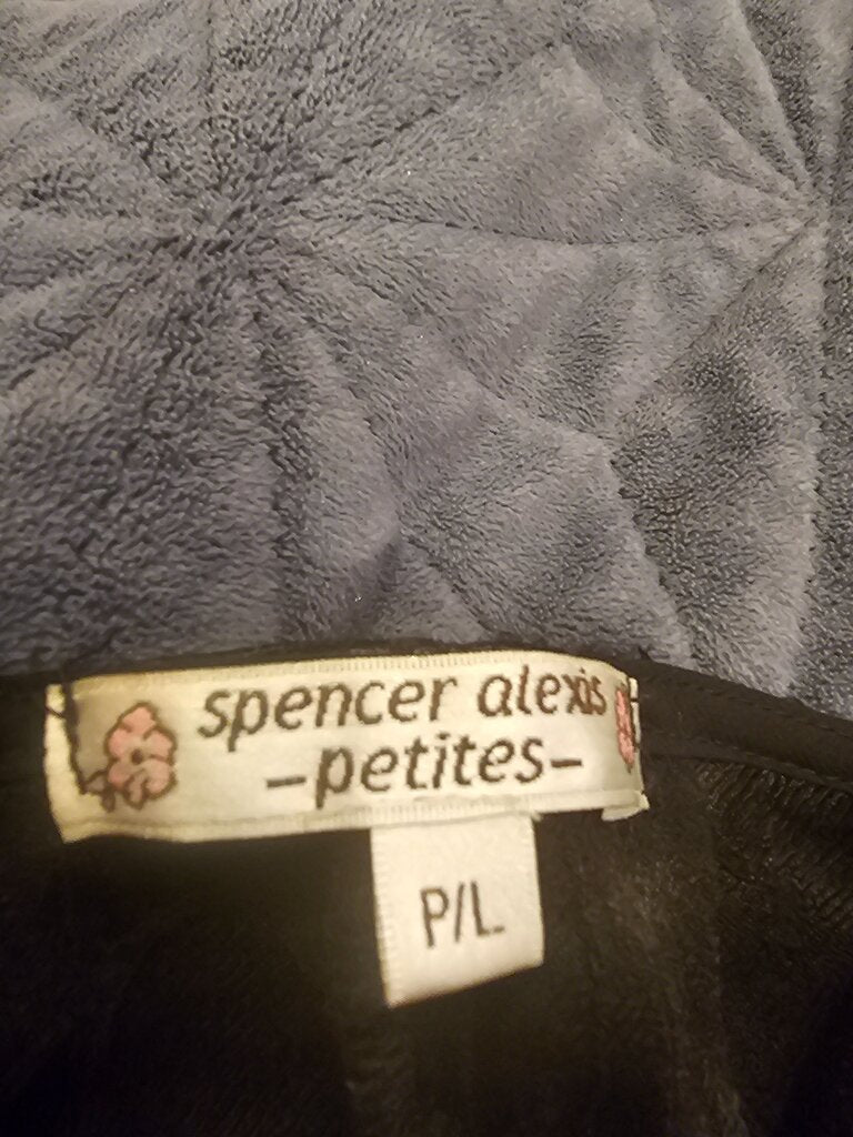 Spencer Alexis Black Floral Top