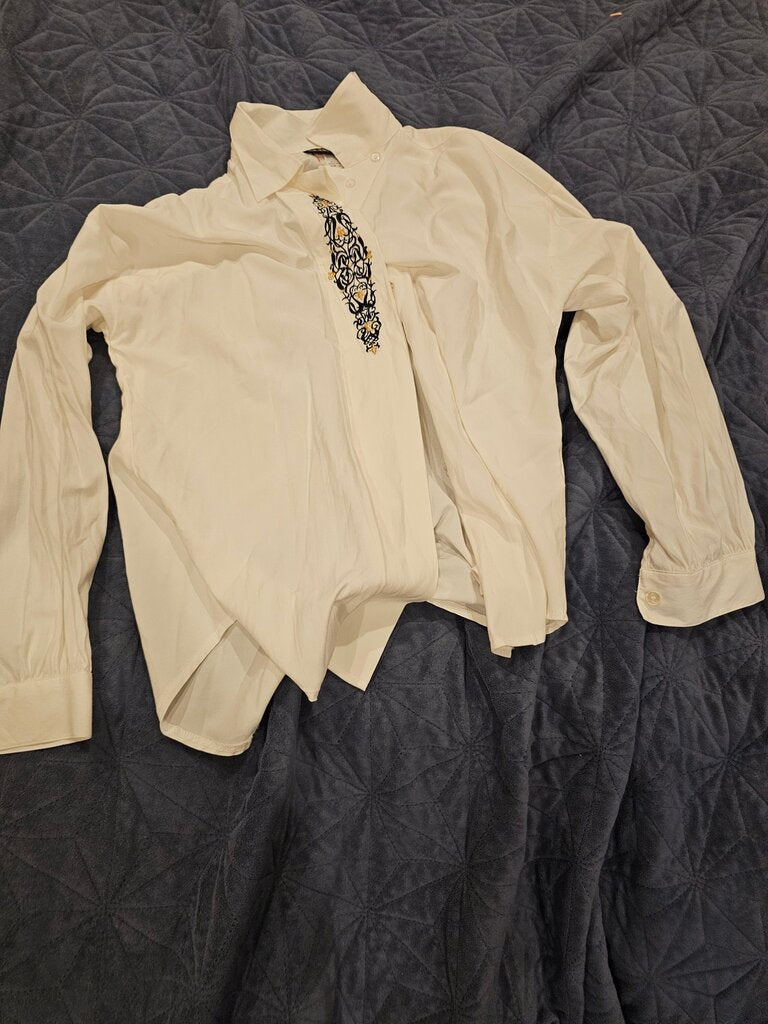 Notations Women's Blouse with Embroidery