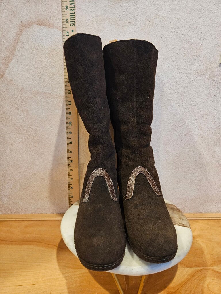 Revelations Women's Brown Suede Boots