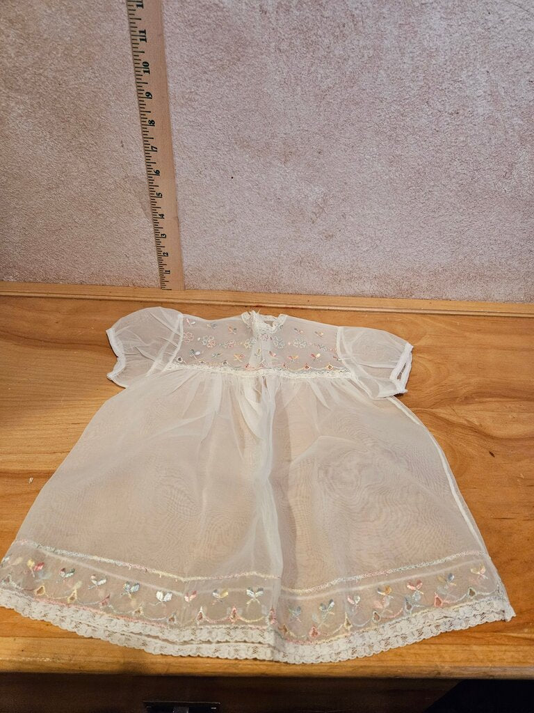 Vintage Infants' Embroidered Dress