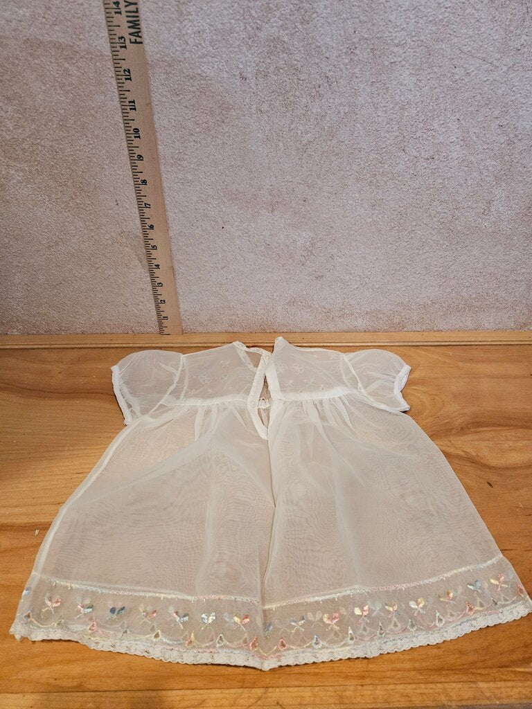 Vintage Infants' Embroidered Dress