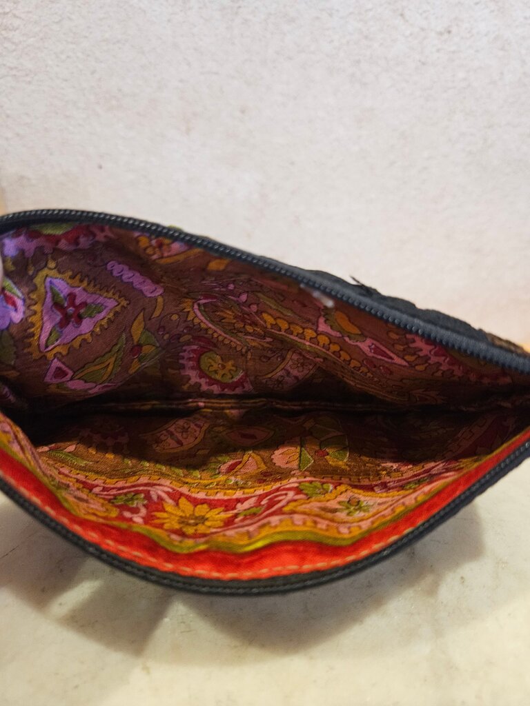 Colorful Sequined Clutch Bag