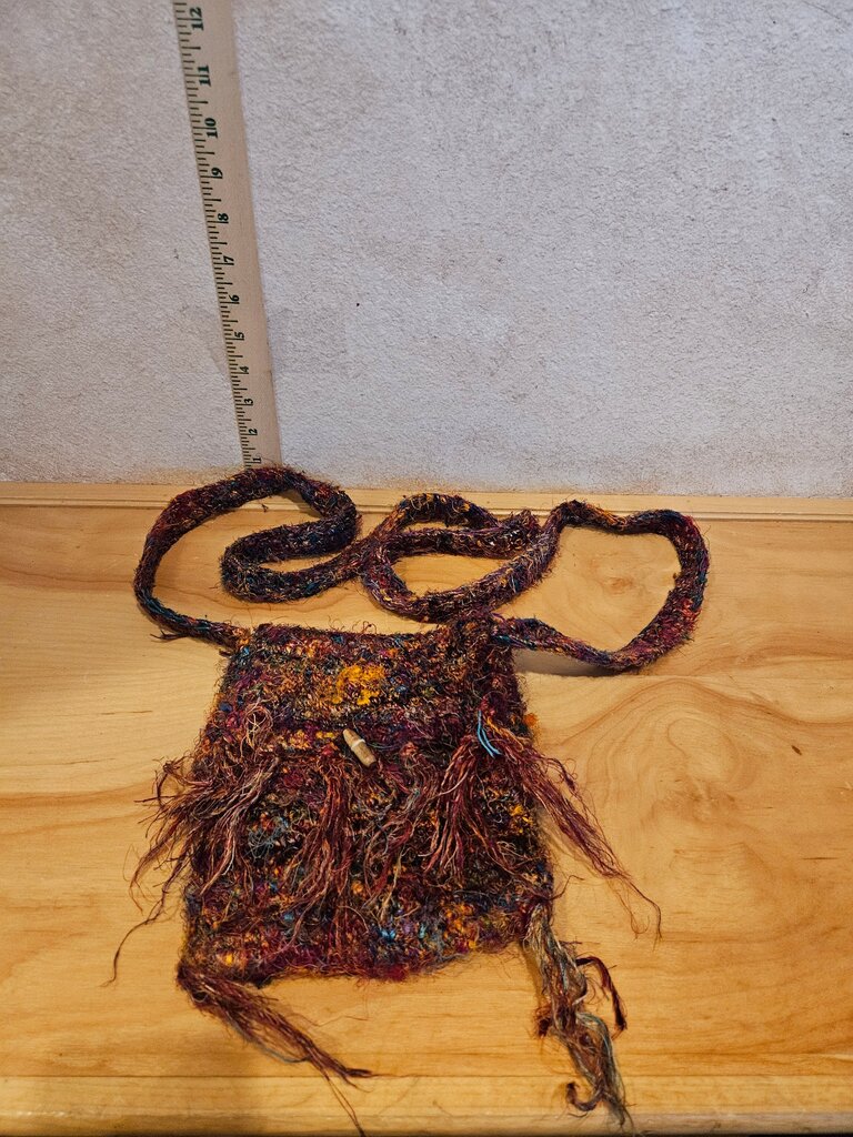 Handmade Colorful Woven Purse