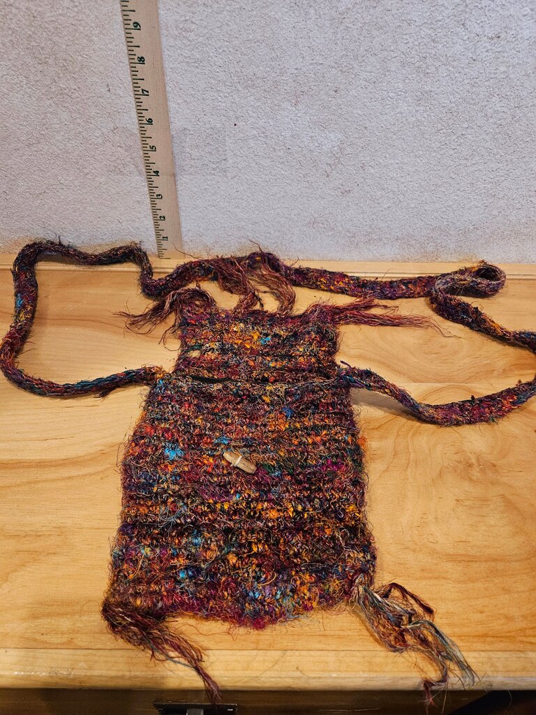 Handmade Colorful Woven Purse