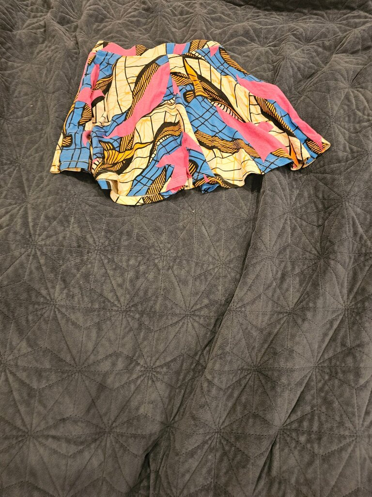 TOPSHOP Multicolor Printed Skirt