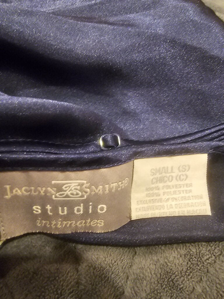 Jaclyn Smith Studio Intimates Navy Nightgown