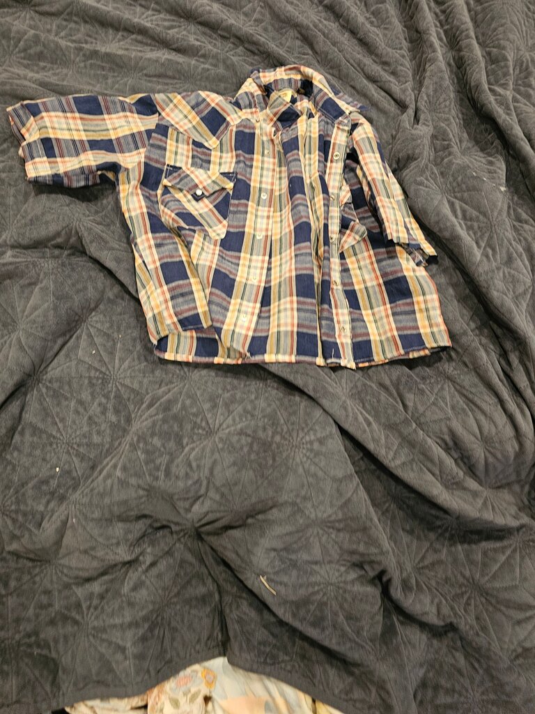 Men's Authentic Western Plaid Shirt