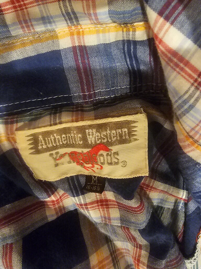 Men's Authentic Western Plaid Shirt