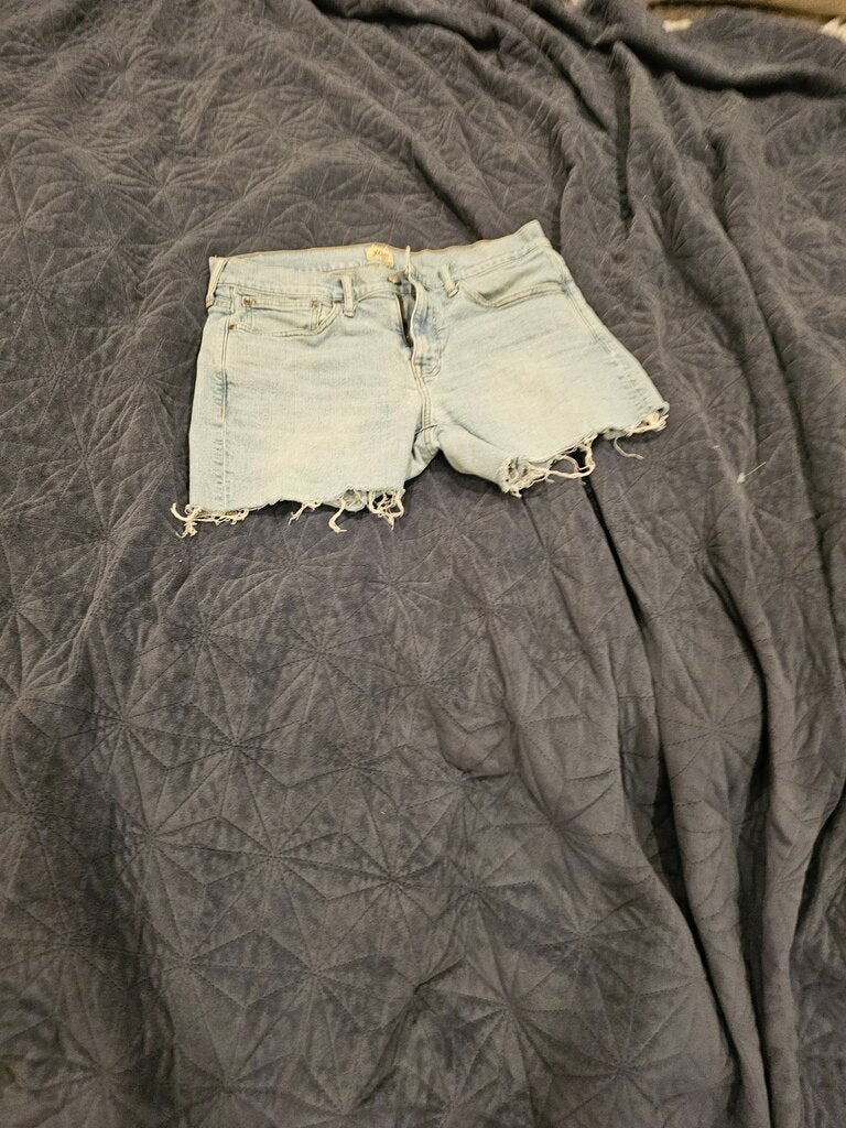 Light Blue Denim Shorts