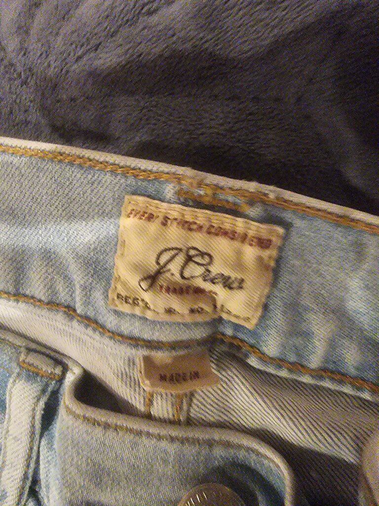 Light Blue Denim Shorts