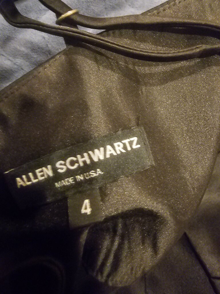 Allen Schwartz Black Maxi Dress