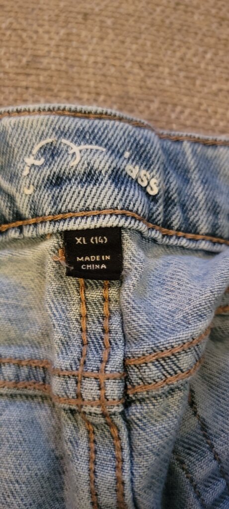 Girls Distressed Denim Shorts