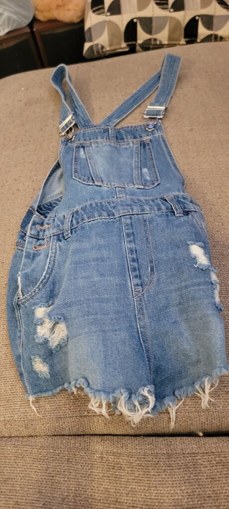 H&M Blue Denim Overalls