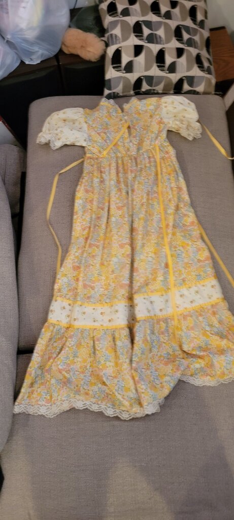 Kate Greenaway Girls Floral Dress