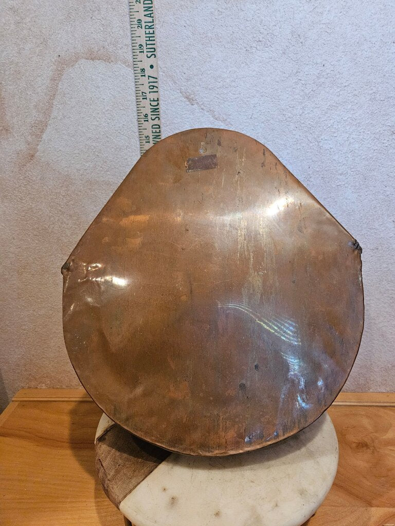 Have one to sell? Sell now Vintage Hammere Copper Metal Wall Pocket Planter Brutalist Art Craft Mission RARE