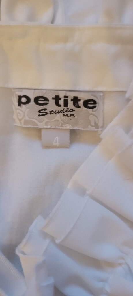Petite Studio Ruffled Top