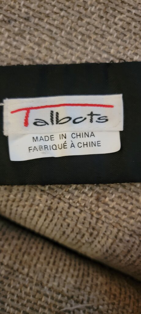 Talbots Black Headband
