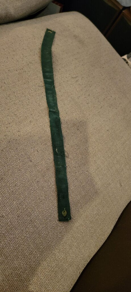 Green Fabric Ribbon