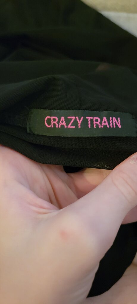 Crazy Train Black Dress