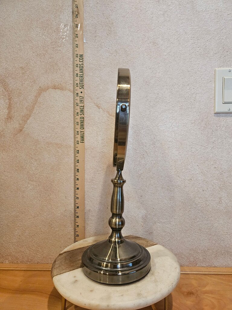 Tabletop Vanity Personal Swivel Shaving Mirror vanity bathroom dresser top mirror makeup