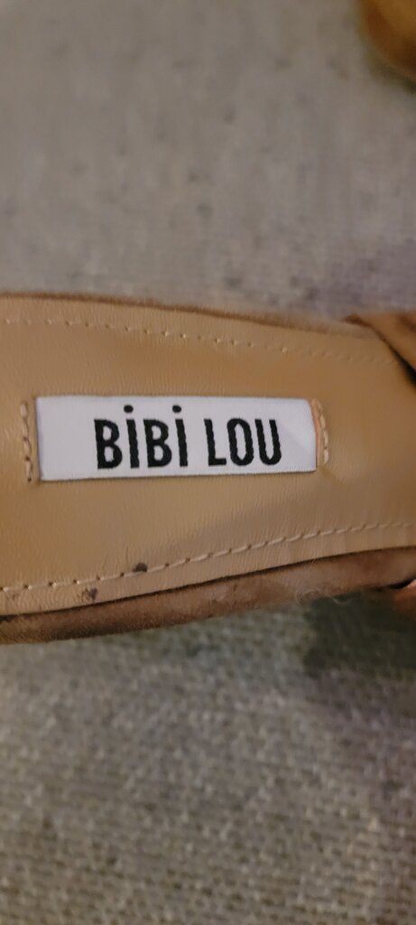 Bibi Lou Suede Heeled Mules