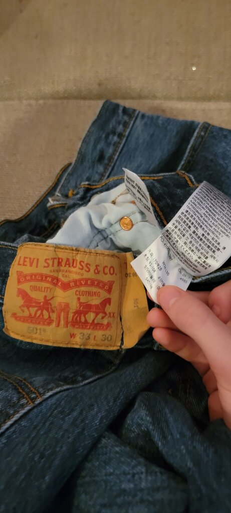 Levi Strauss & Co. 501 Original Fit Jeans