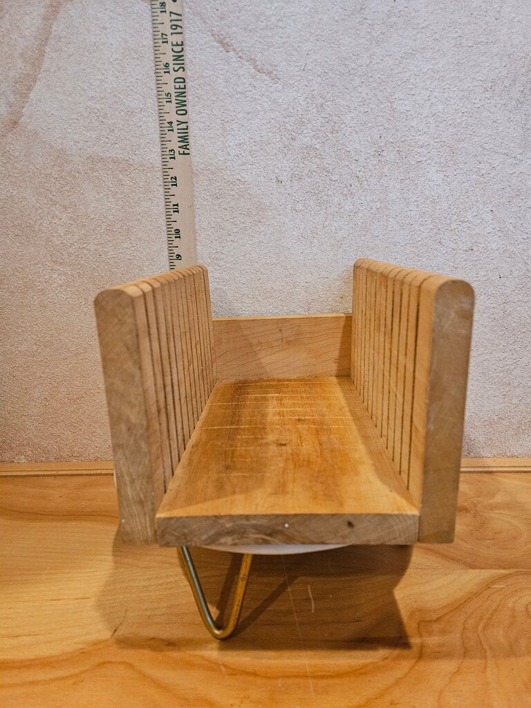 Our Daily Bread Hardwood Bread Slicer Guide | Vintage Style Dining Items