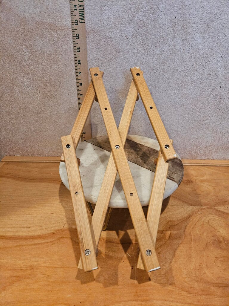Large Vintage Wooden Peg Rack, Accordion Wood Hanging Rack, Folding Rack, Mug Rack, Wall Mount Rack, Coat Rack Hat Rack Peg Rack
