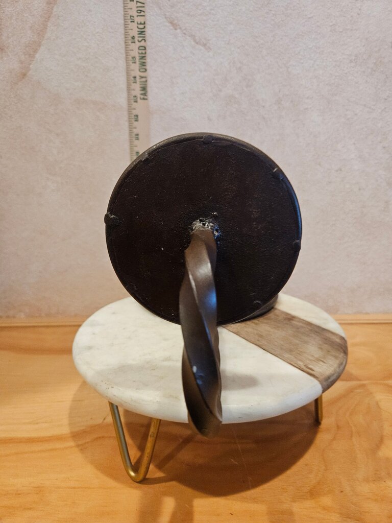 Rustic Heavy Duty Texas Star Cast Iron Wall Sconce Candle or Plant Holder