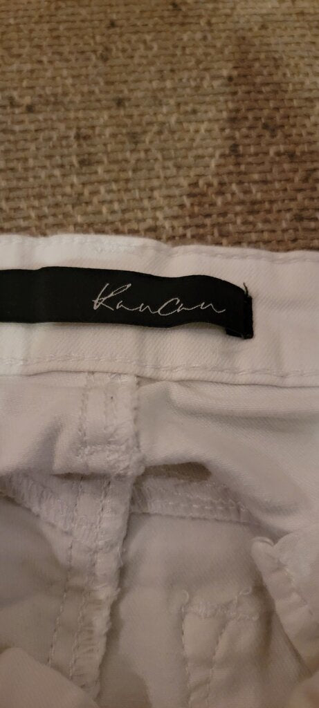 Kancan Women's White Denim Shorts