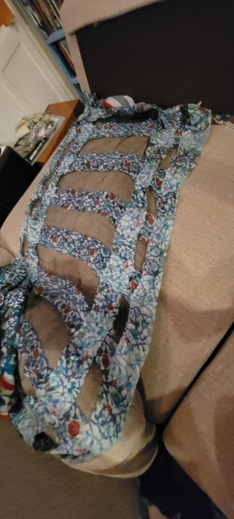 Floral Print Fabric Scarf