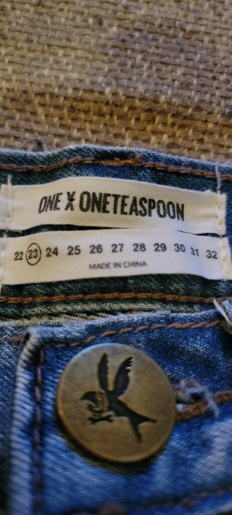One Teaspoon Denim Skirt