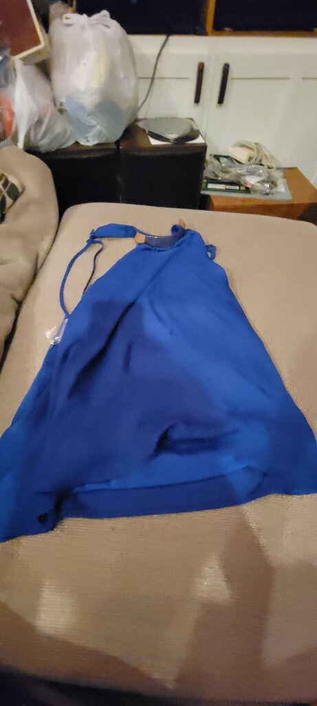San Joy Blue Dress