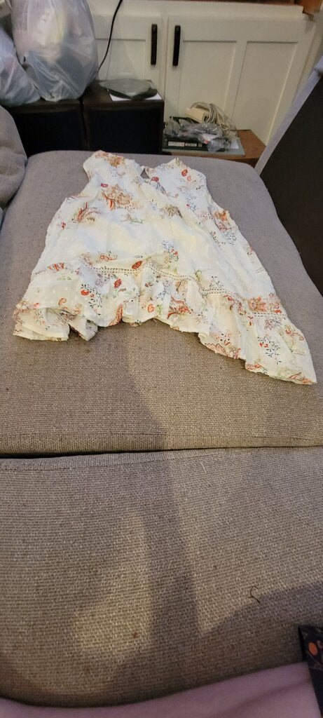Floral Ruffled Summer Dress