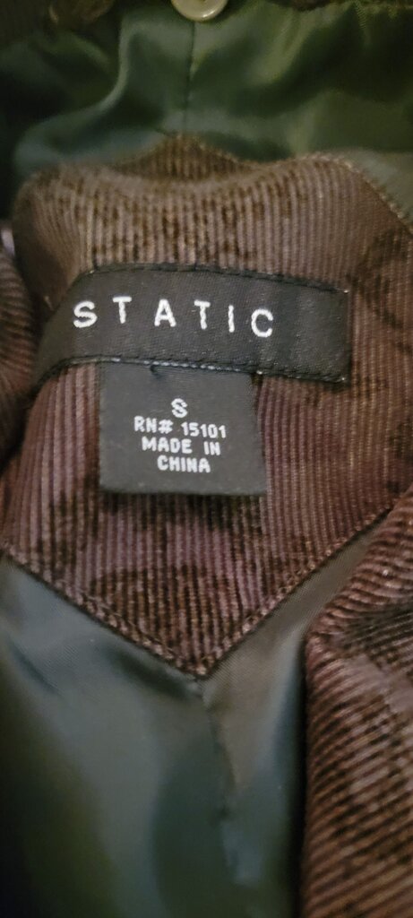 Static Brown Long Sleeve Jacket