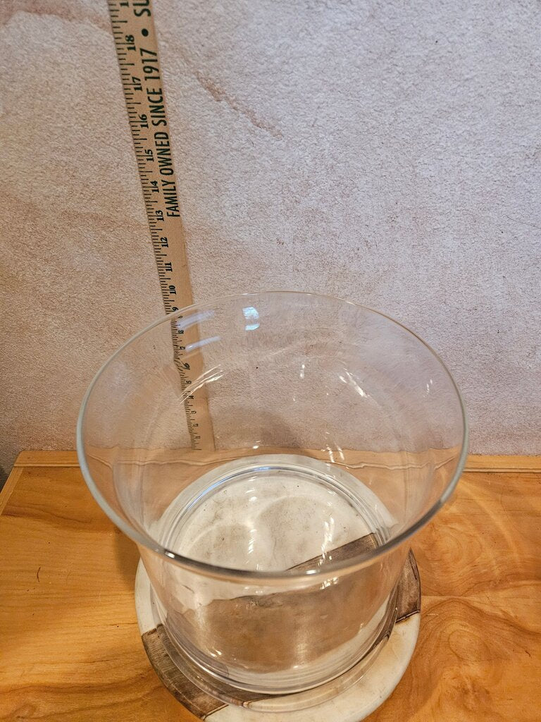 Clear Glass Vase