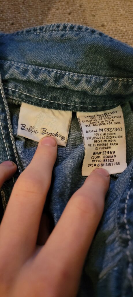 Bobbie Brooks Denim Shirt