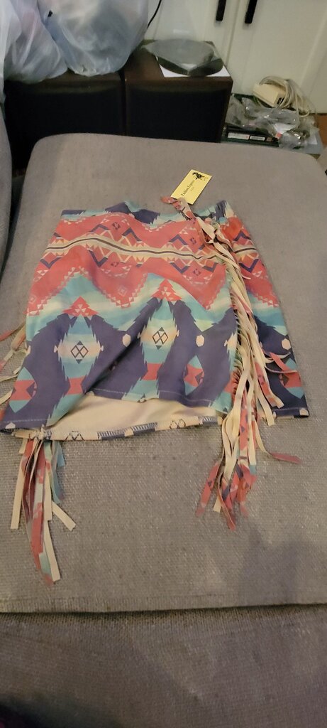 Fashion Express Tribal Print Skirt