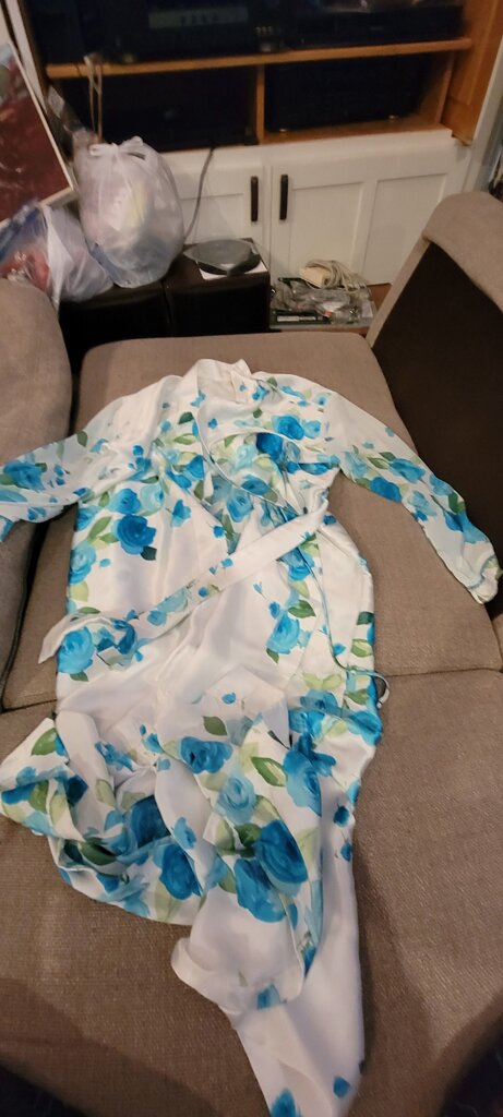 California Dynasty Floral Print Cover-Up