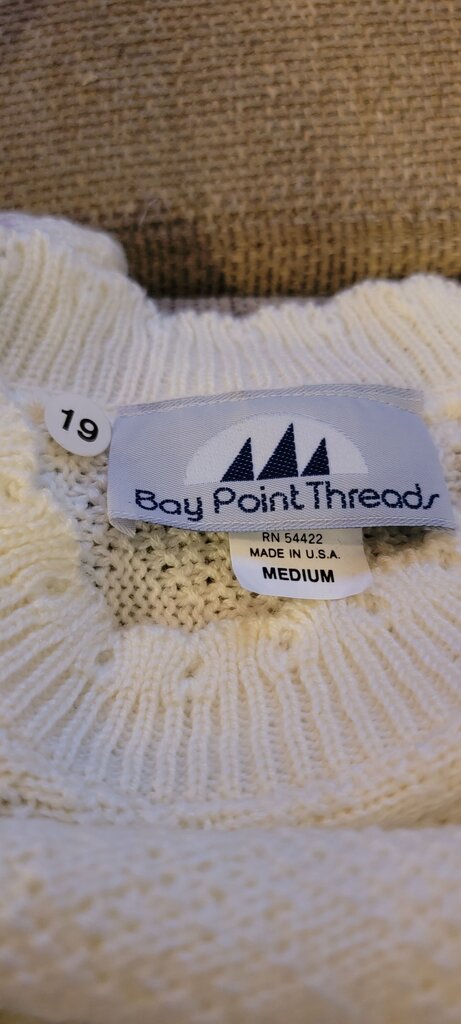 Bay Point Threads Knitted Sweater