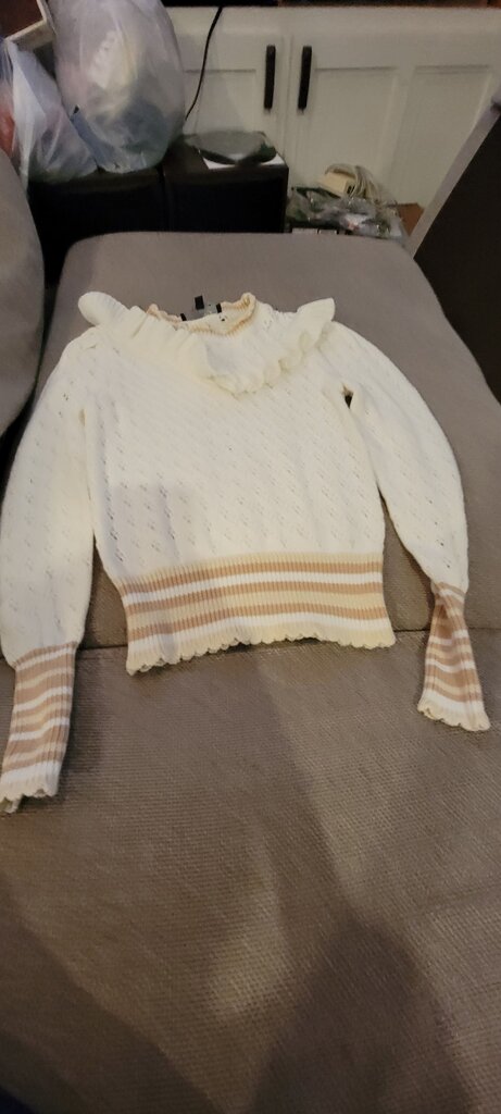 Broadway Women's Ruffled Sweater