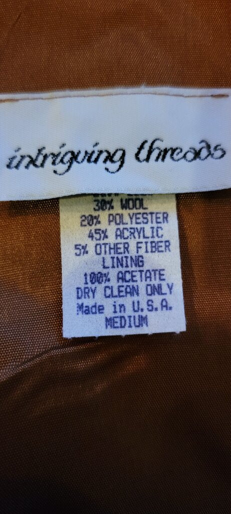 Intriguing Threads Striped Vest