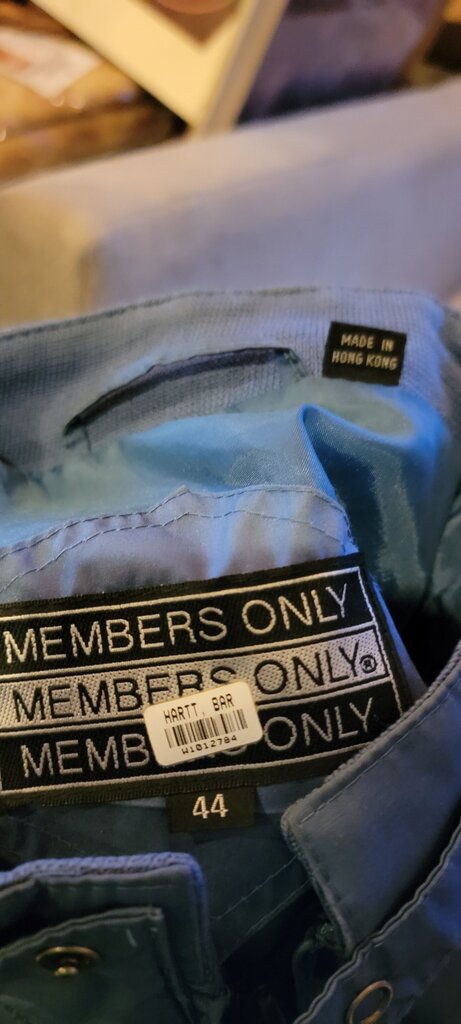 Members Only Blue Jacket
