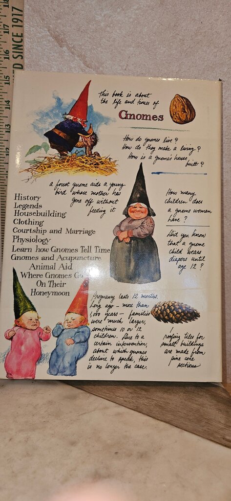 Gnomes Book by Poortvliet and Huygen
