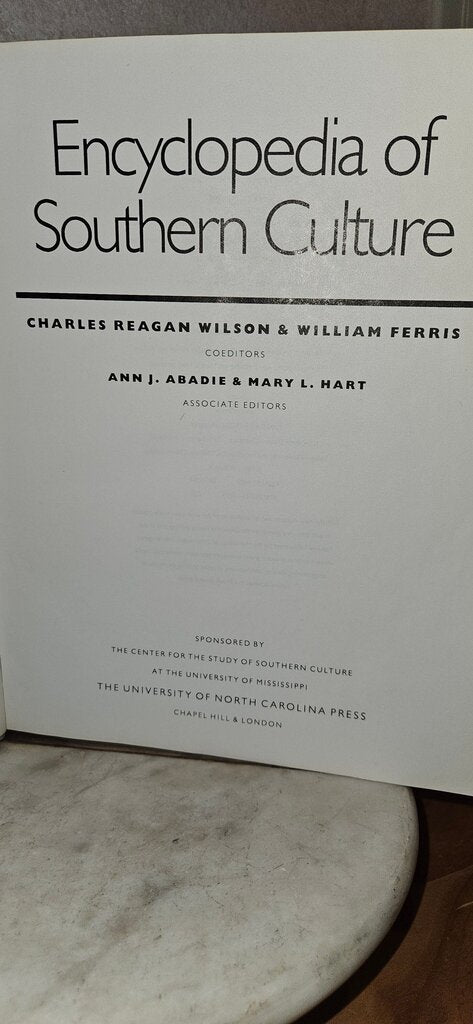 Encyclopedia of Southern Culture