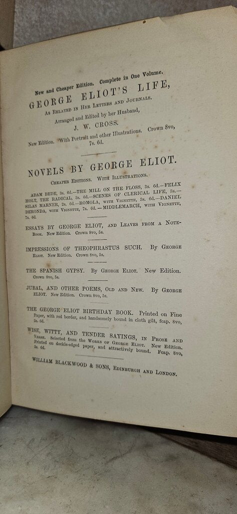 Scenes of Clerical Life by George Eliot