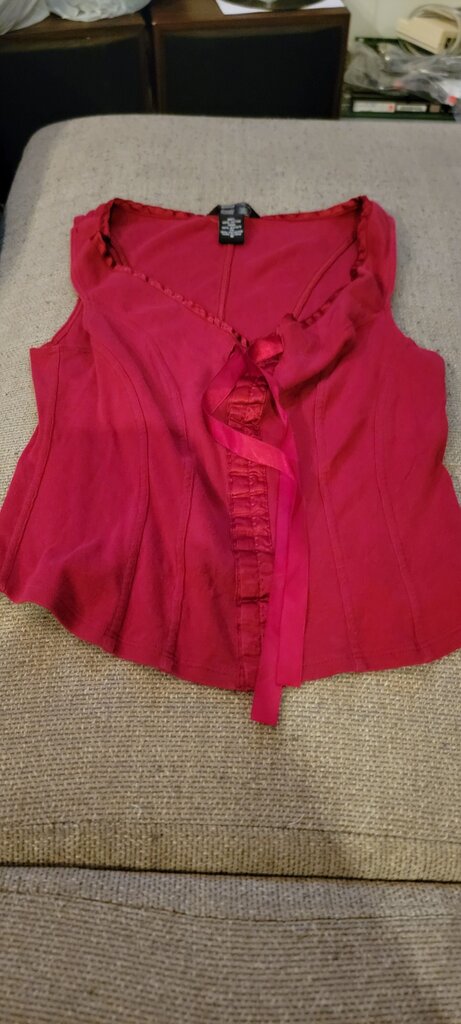 Moda International Women's Red Top