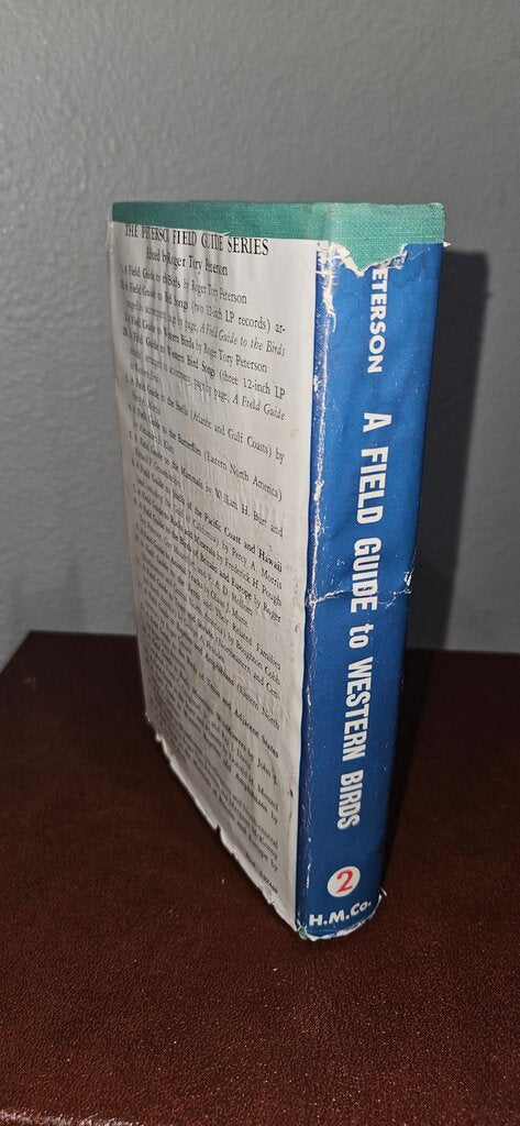 A Field Guide to Western Birds by Roger Tory Peterson